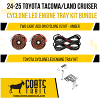 24 - 25 Toyota Tacoma/Land Cruiser Cyclone LED Engine Bundle - Goats Trail