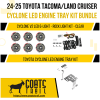 24 - 25 Toyota Tacoma/Land Cruiser Cyclone LED Engine Bundle - Goats Trail