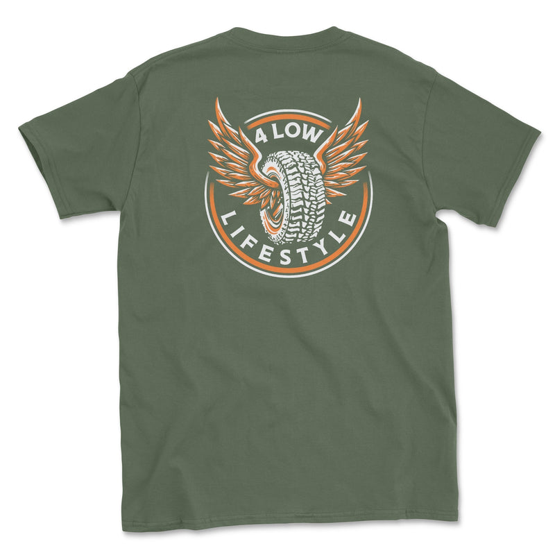 4 Low Lifestyle Tee Shirt - Offroad Apparel - Goats Trail