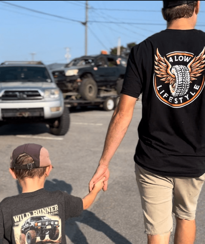 4 Low Lifestyle Tee Shirt - Offroad Apparel - Goats Trail