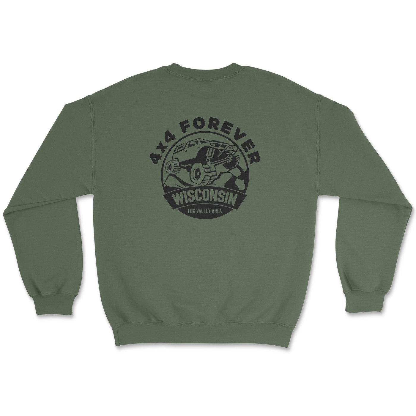 4 x 4 Forever Club Sweatshirt - Goats Trail Off - Road Apparel Company