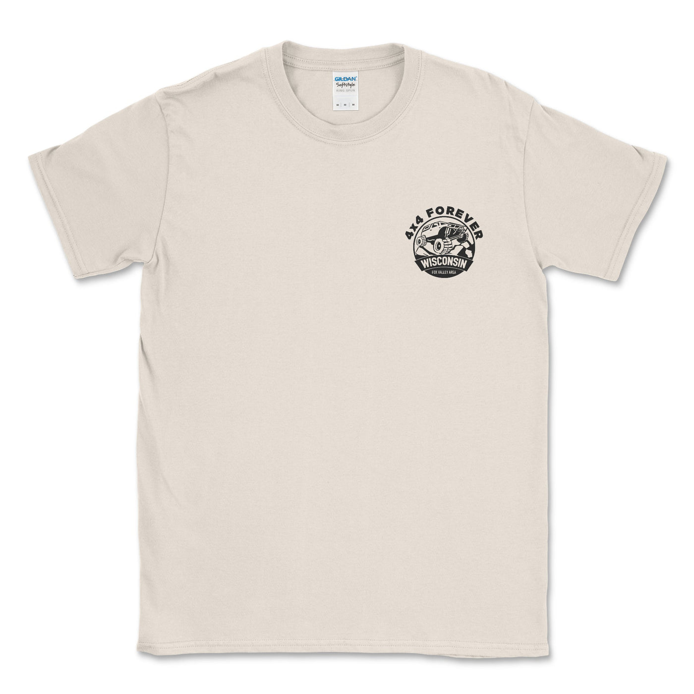 4 x 4 Forever Tee Shirt - Goats Trail Off - Road Apparel Company