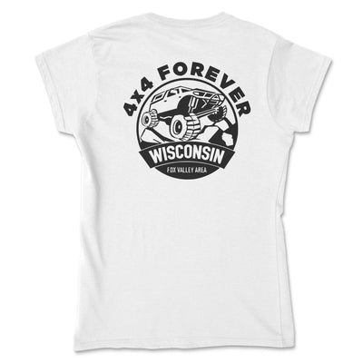 4 x 4 Forever Women's Tee Shirt - Goats Trail Off - Road Apparel Company