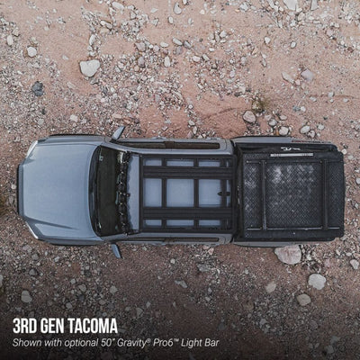 50" Gravity Pro6 Light Bar 3rd Gen Tacoma Roof Rack