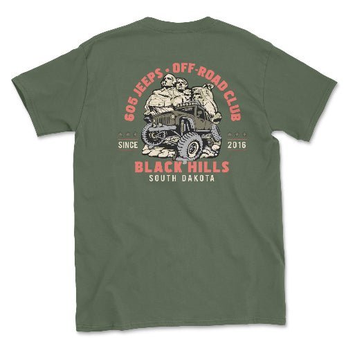 605 Jeeps Club Off Road T-shirt - Goats Trail