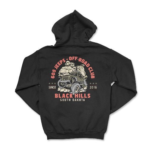 605 Jeeps Off Road Club Hoodie - Official Merch - Goats Trail
