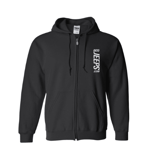 605 Jeeps Off Road Club Zip - Up Hoodie - Goats Trail