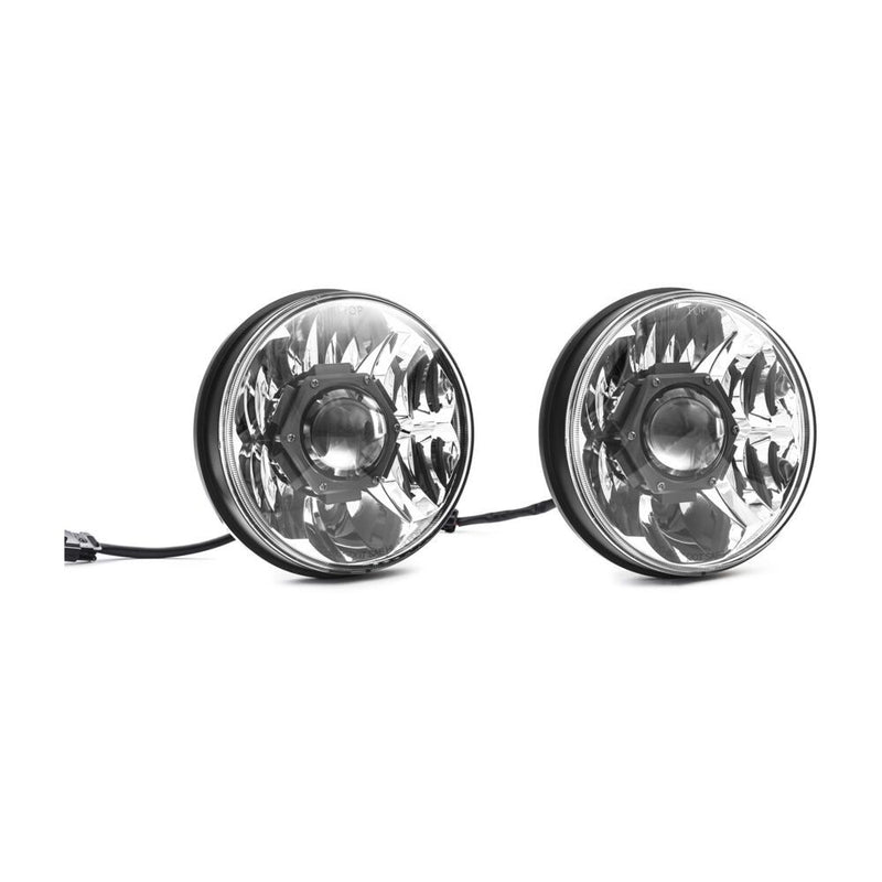 7" Gravity LED Pro DOT Headlight - Universal/07 - 18 Jeep JK - Goats Trail