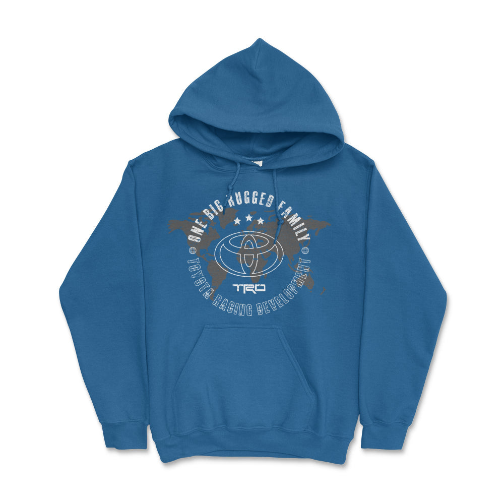 Around The World Royal Hoodie