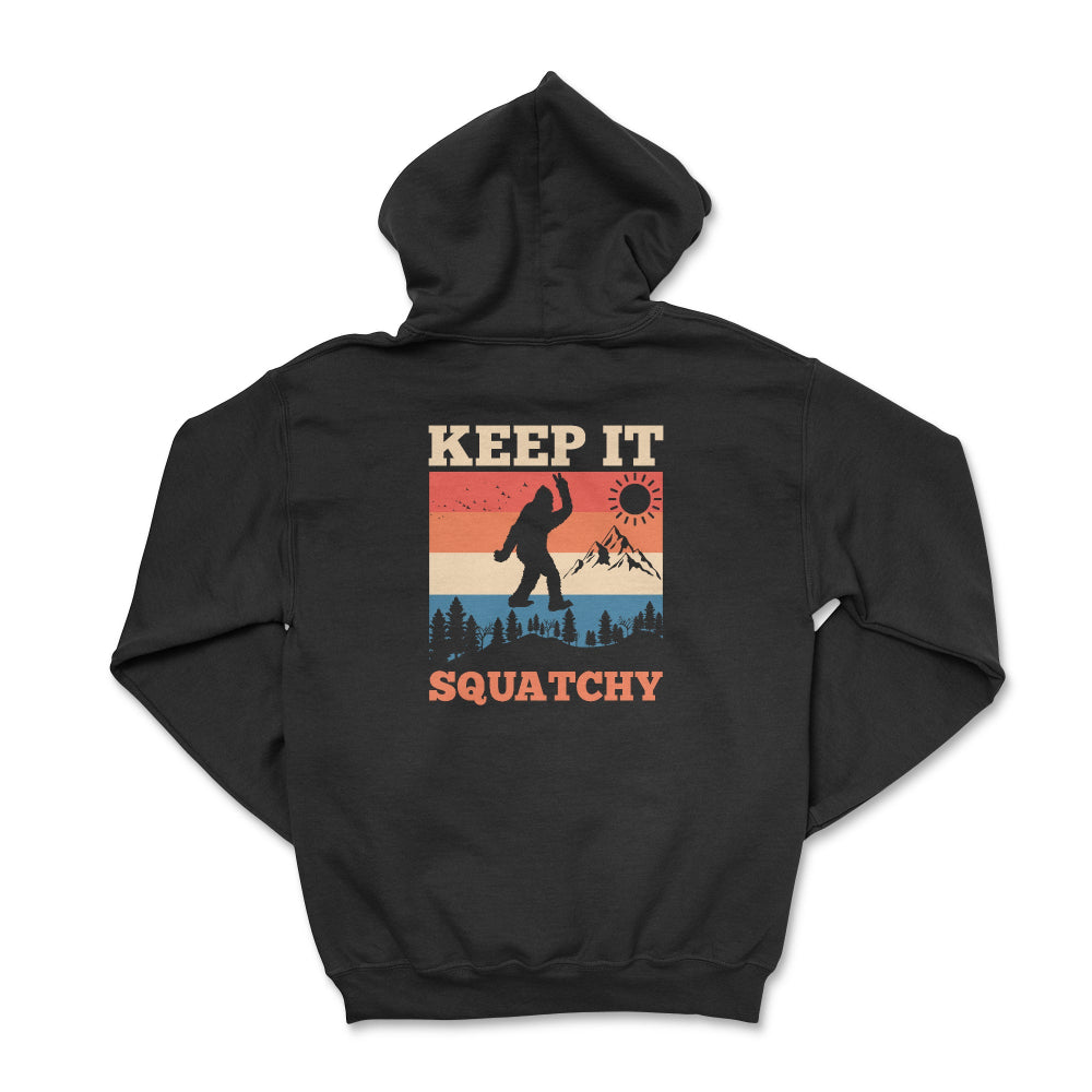 Bigfoot Keep It Squatchy Zip-Up Hoodie