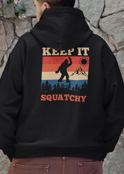 Bigfoot Keep It Squatchy Zip-Up Hoodie