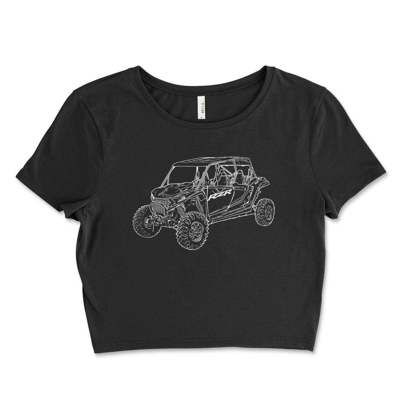 RZR Polaris Side by Side - Women's Crop Top - Goats Trail Off-Road Apparel Company