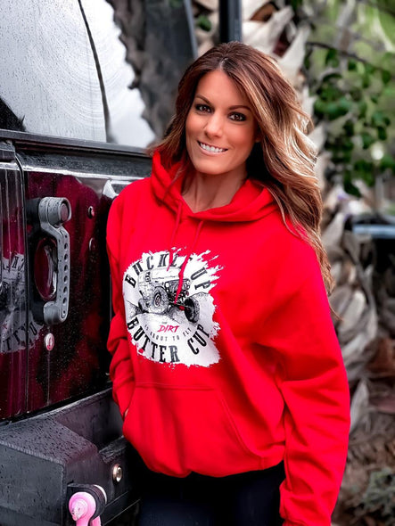 Goats Trail Off-Road Apparel Company Buckle Up Butter Cup Hoodie