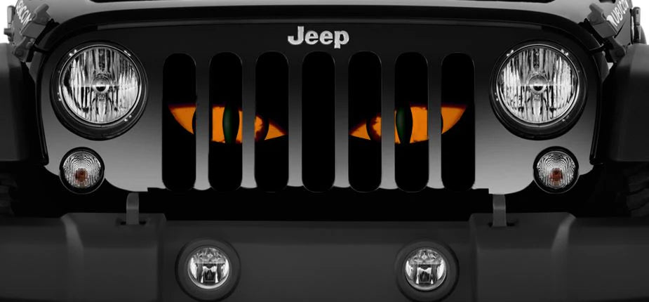 Chaos Orange Eyes Grille Insert