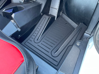 Aftermarket UTV Rubber Floor Mats-Polaris RZR XP 1000