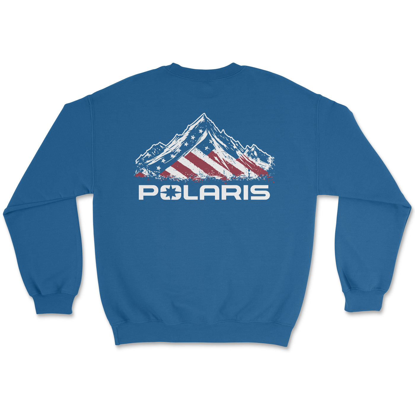 Royal Blue American Flag Sweatshirt