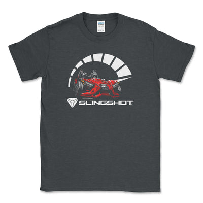 Red Slingshot Tee Shirt - Goats Trail Off-Road Apparel Company