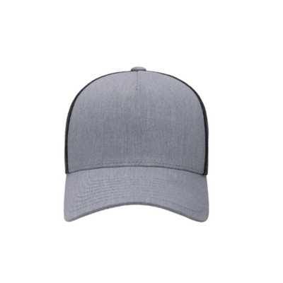 Heather Grey Snapback Hat