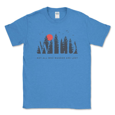 Heather Royal Wild Tee Shirt