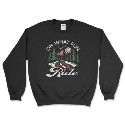Holiday Crewneck-Oh What Fun It is to Ride