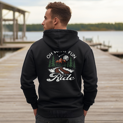 Holiday Oh What Fun It is the RIde Off Road Zip-Up Hoodie