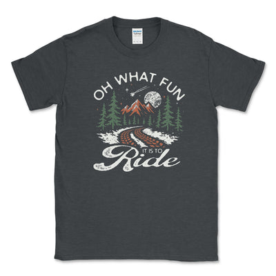 Holiday Tee Shirt-Off Road Oh What Fun It Is to Ride