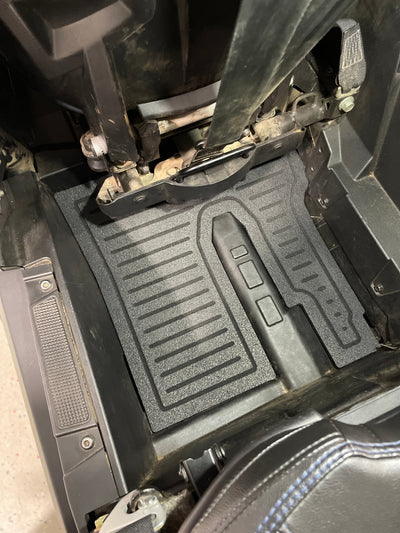 Aftermarket Off Road SXS Rubber Floor Mats-Polaris RZR PRO R