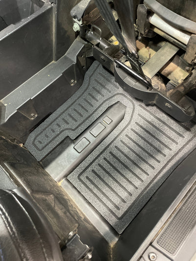 Aftermarket Off Road SXS Rubber Floor Mats-Polaris RZR PRO R