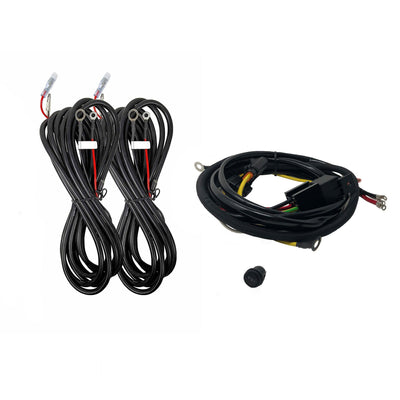 KC HiLiTES® Profile SideCast™ Four-Light Wiring Kit-Platform One™-10-25 Toyota 4Runner