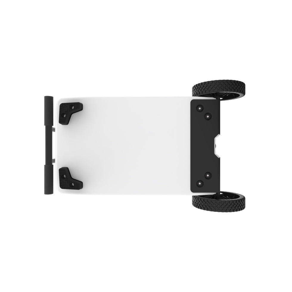 Maluna 50 Wheeled White