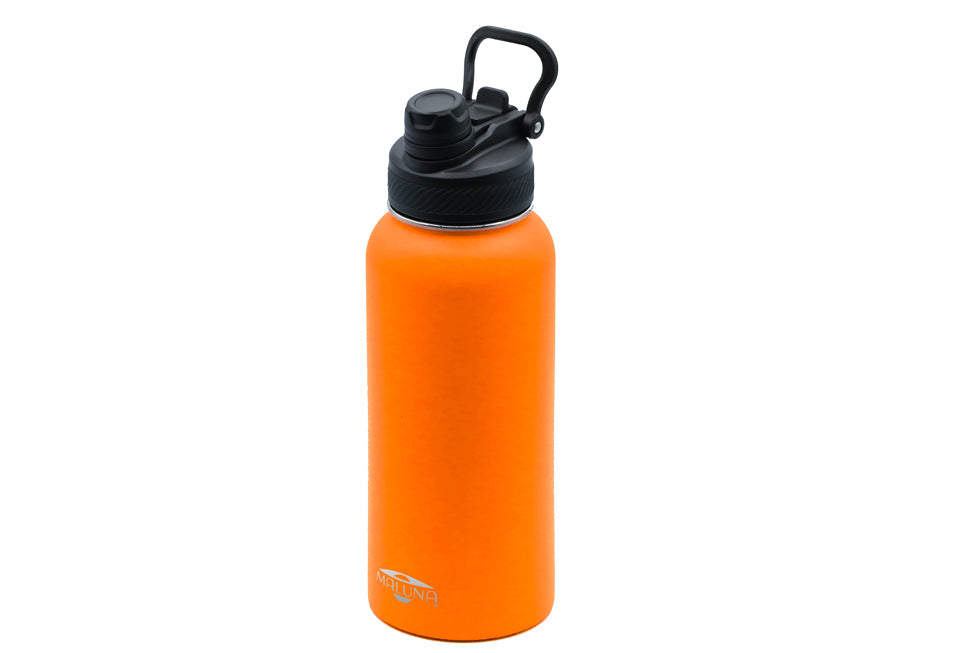 Maluna 32 oz Blaze Orange Side