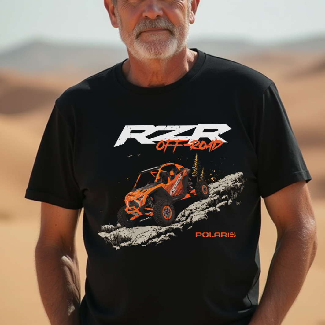 Men's Big and Tall Polaris RZR Off-Road Turbo T-shirt