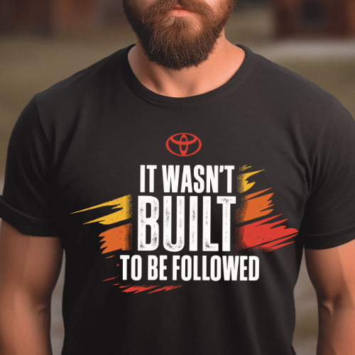 Men's It Wasn't Built to Be Followed Big and Tall Tee