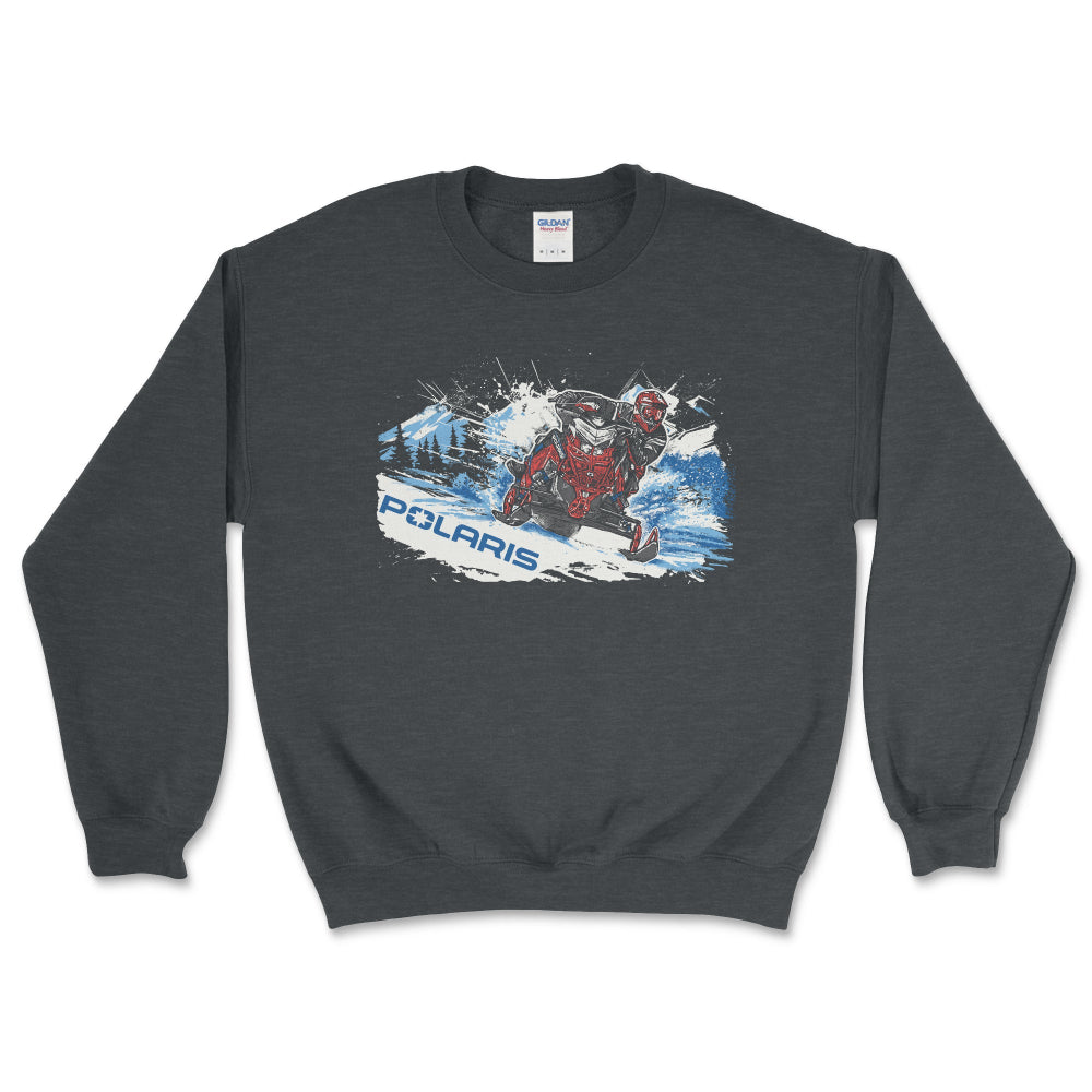 Polaris Snowmobile-Dark Heather