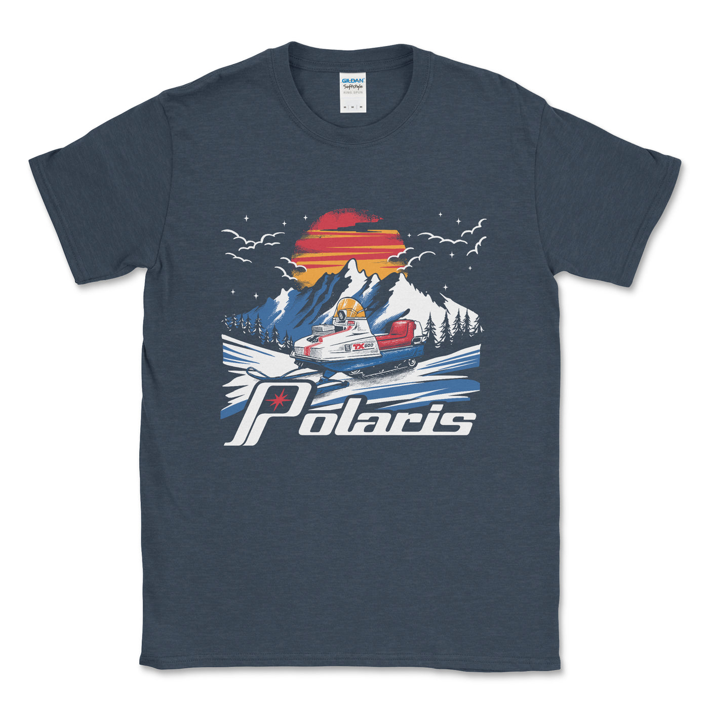 Polaris_Snowmobile_70_s_Vintage_Snowmobile-Heather_Navy