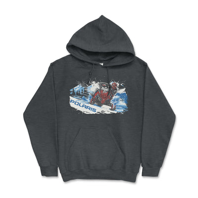 Polaris Snowmobile Hooded Sweatshirt