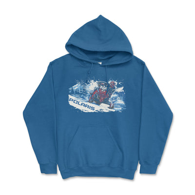Polaris Snowmobile Hoodie-Royal