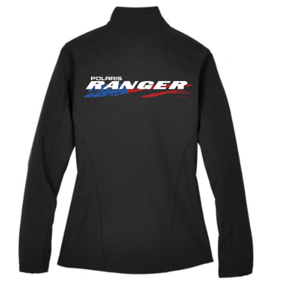 Black long-sleeve shirt with Polaris Ranger logo on a white background