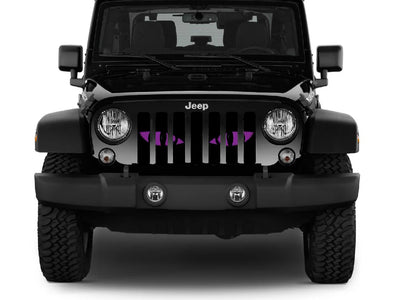 Purple Chaos Eyes Jeep Grille Insert