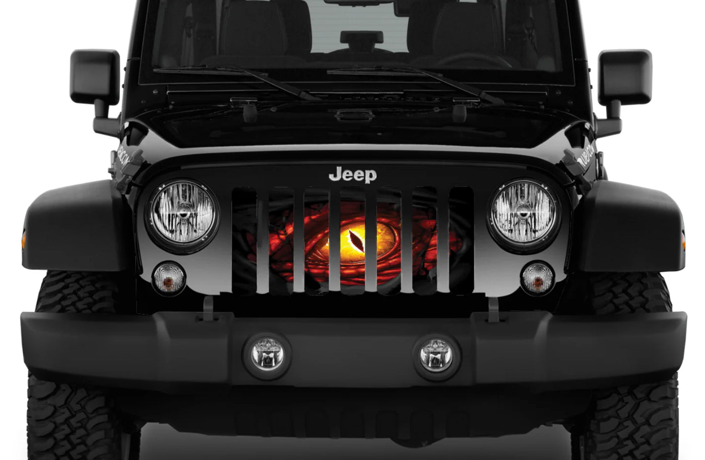 Red Dragon Eye Grille Insert