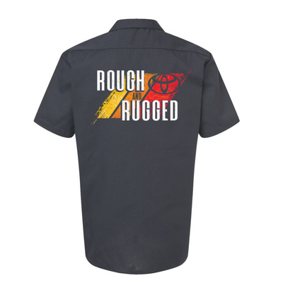 Rough and Rugged Men's Toyota Dickies Work Shirt