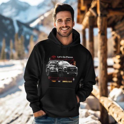 Sequoia Let's Go Place Licensed Toyota Hoodie