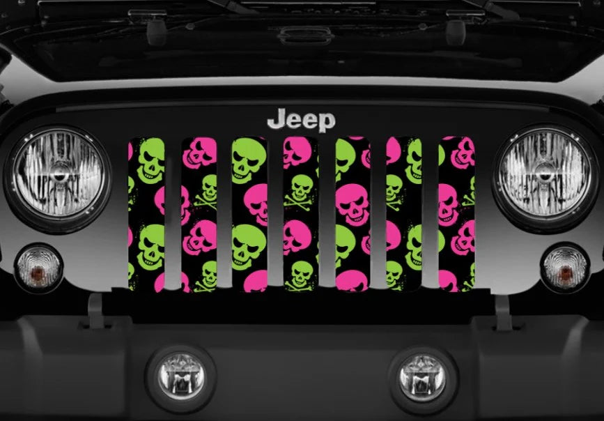 SkullsPinkandGreenOfficial