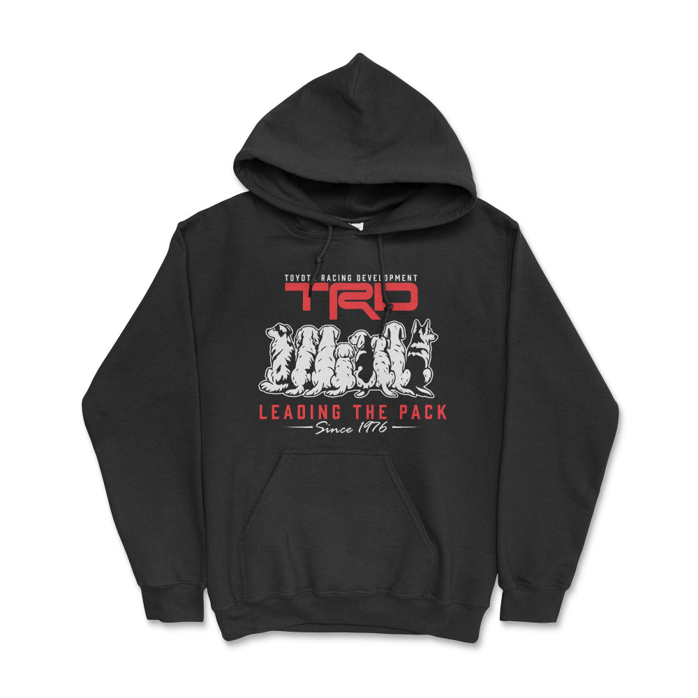TRD Dog Leading the Pack Black Hoodie