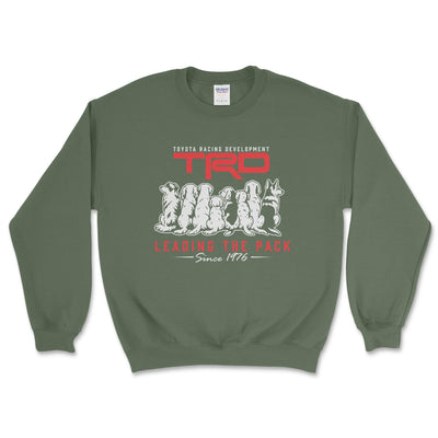 TRD Dog Lover's Crewneck-Military Green