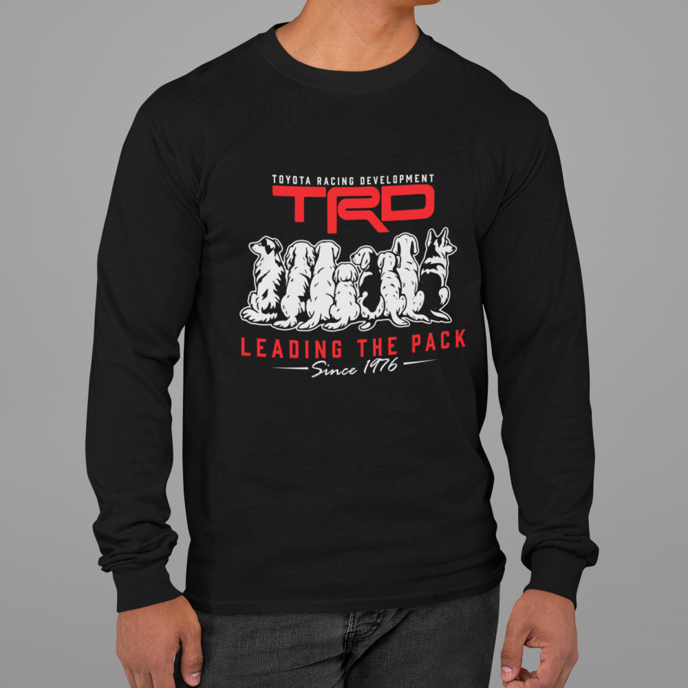 TRD Dog Lover's Long Sleeve Tee Shirt