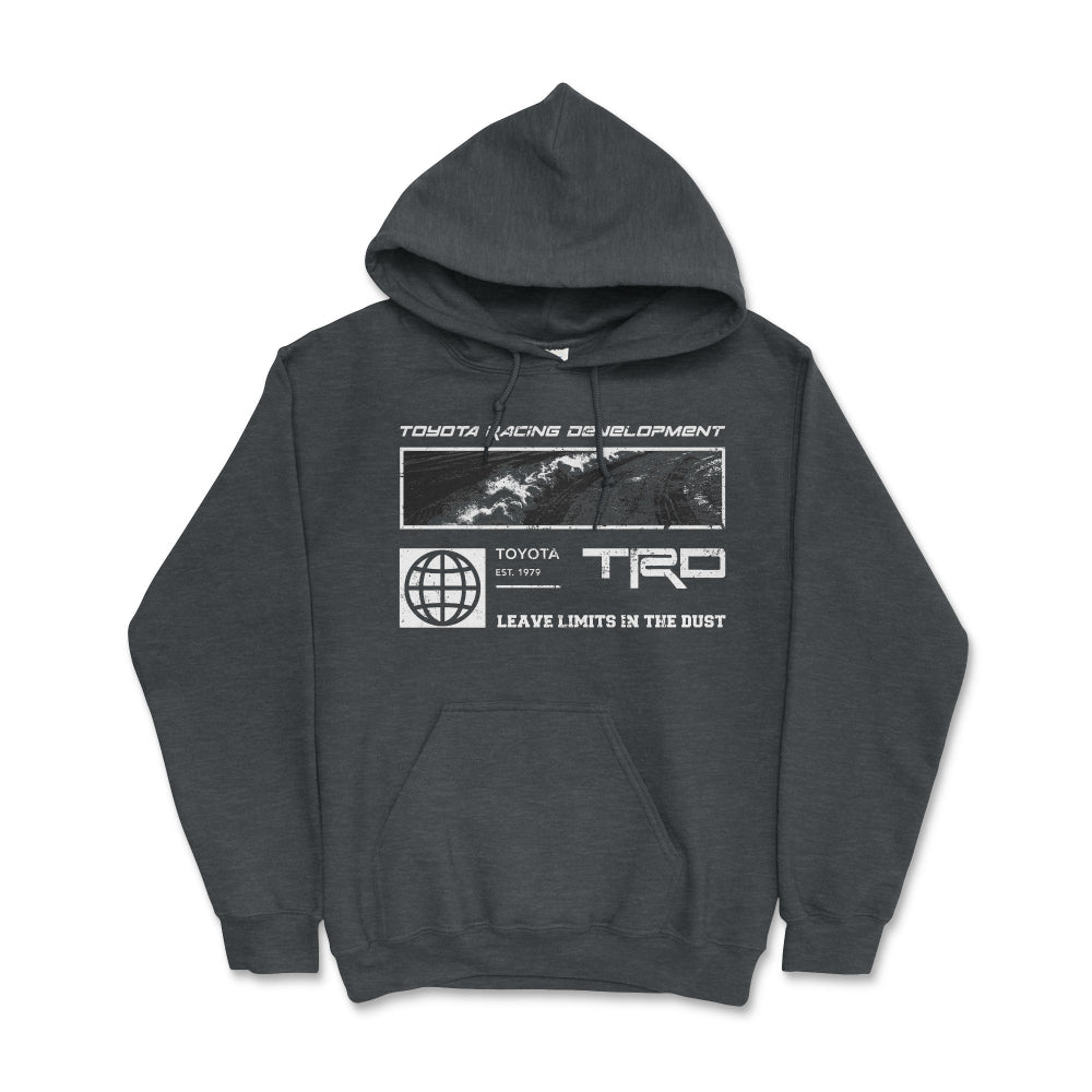 TRD Leave Limits in the Dust Off Road Hoodie Dark Heather
