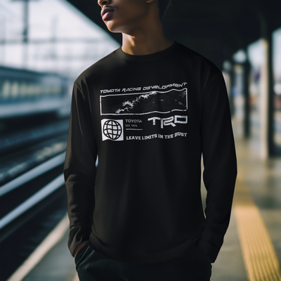 TRD Long Sleeve Tee Shirt-Black
