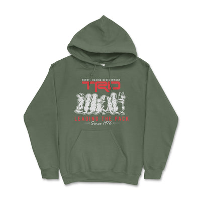 TRD Military Green Dog Leader of the Pack Hoodie