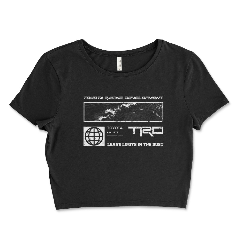 TRD Toyota Racing Development Crop Top-Womens